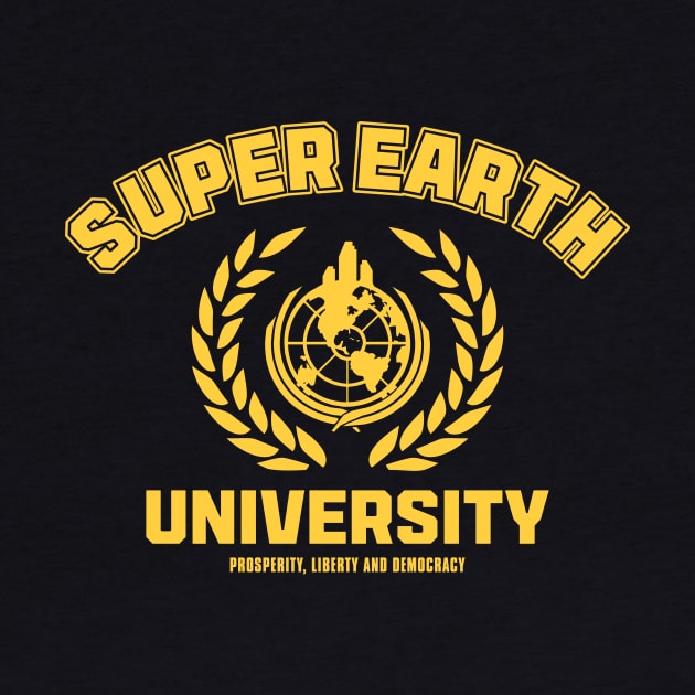 Helldivers 2 Super Earth University by Vault Emporium